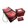 Sac Matos60 rouge, trousse à pharmacie, trousse d'urgence
