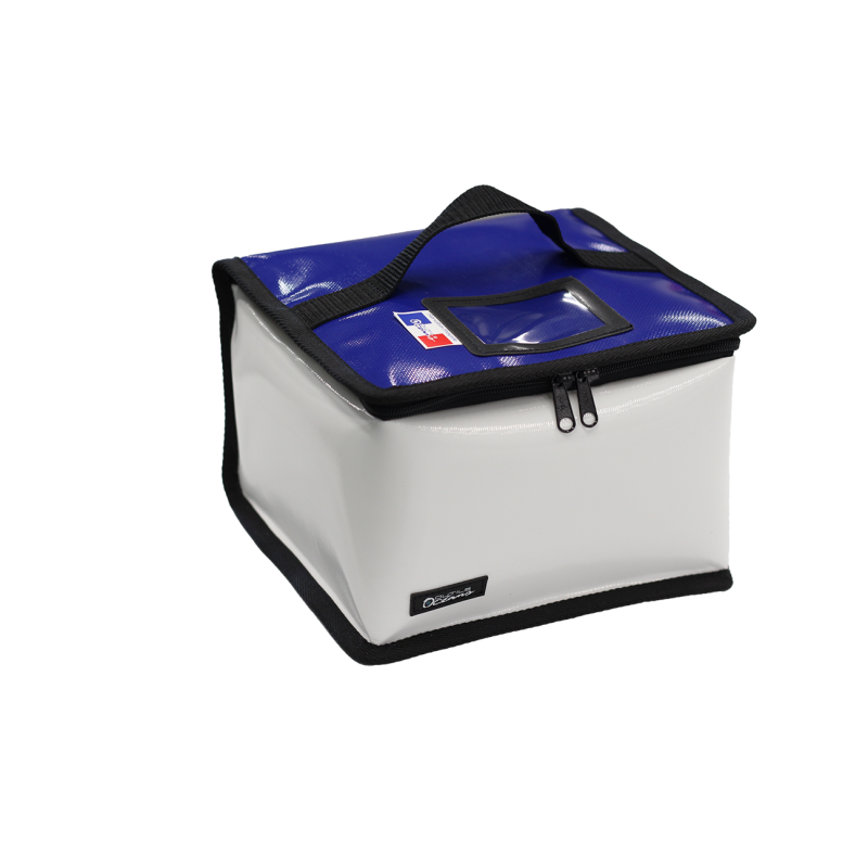 Sacoche isotherme | Lunch box - Bleu & Blanc