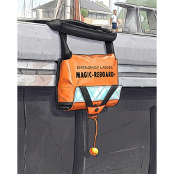Magic-Reboard® ponton - échelle de secours pour les ports et marinas