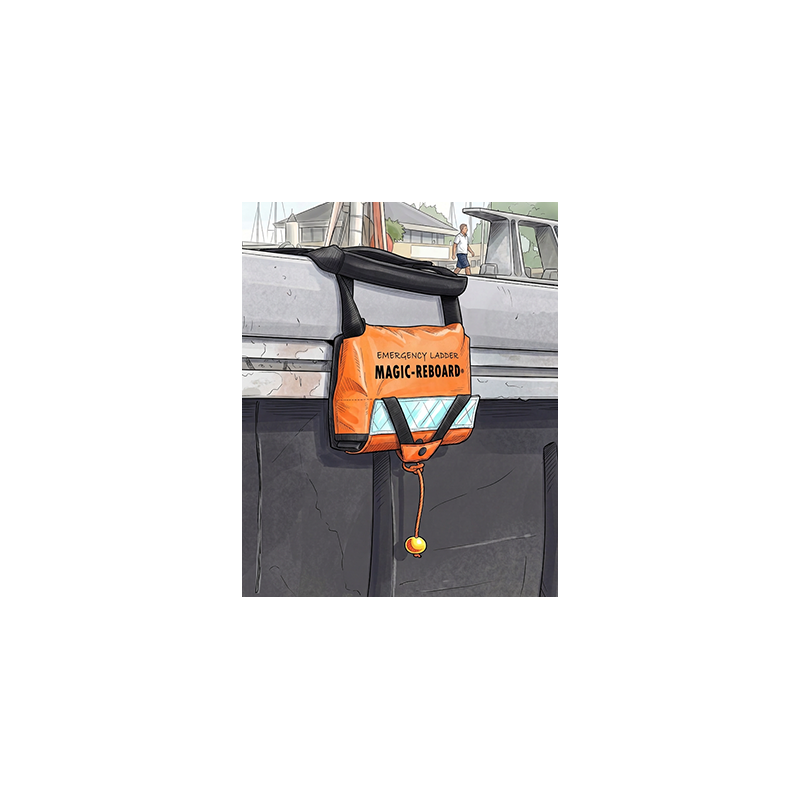 Magic-Reboard® Pontoon – Emergency Ladder for Harbours and Marinas