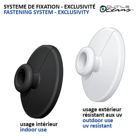 Champignon de fixation pour bailles et équipets - Bayafix™| Exclusivité Outils Océans