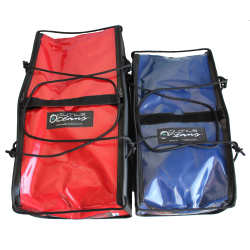 Matos70 (red) & Matos60 (navy) - stacking bags by Outils Oceans