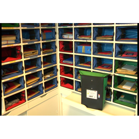 Shuttle with front gusset