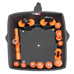 Bucket for height work and tools