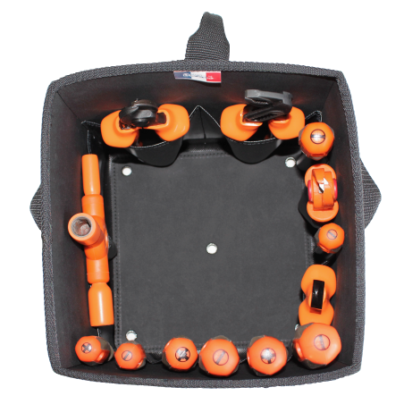 Bucket for height work and tools