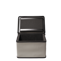 Boite pour objet fragile, fermeture avec glissière