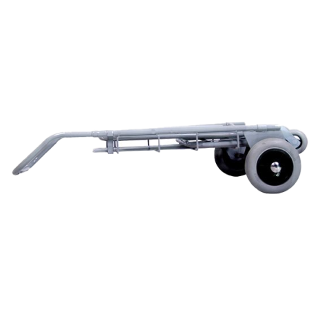 Folding hand truck with double shelf