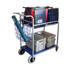 High-capacity mail distribution/collection trolley