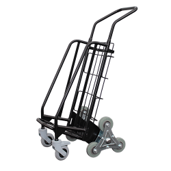 Folding hand truck for 1 A4 stack