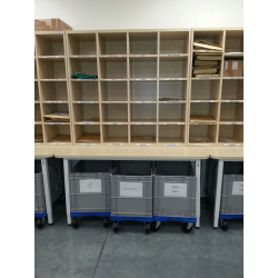 20-compartment cabinet