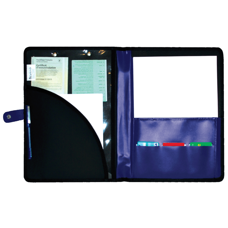 Vehicle document holder