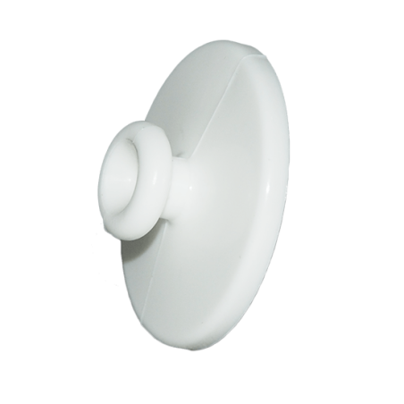 Mushroom mount for quick fastening of lockers