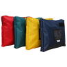 Pochette multi-usages ultra-robuste avec soufflet de 5 cm pour un volume optimisé - 4 couleurs au choix - Lot de 10