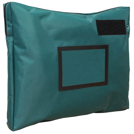 pochette à courrier A3+ à soufflet 5 cm - Vert