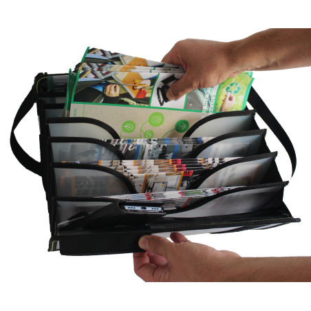 Porte-document trieur 10 compartiments