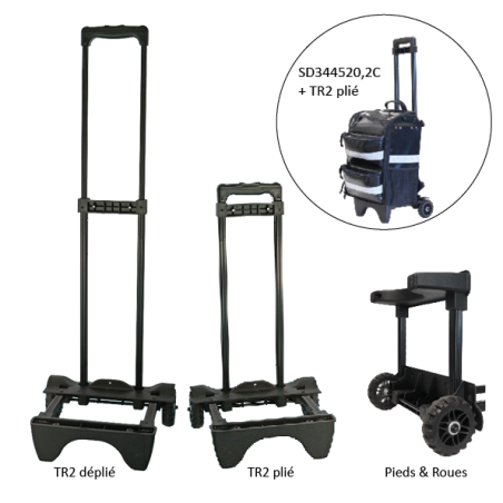 Modular trolley for tool bag SD344520,2cC