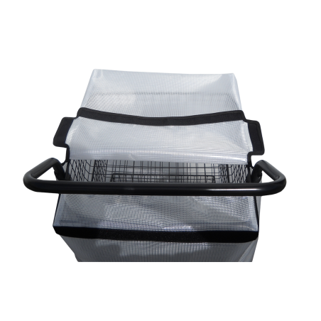 Chariot distribution avec 3 corbeilles