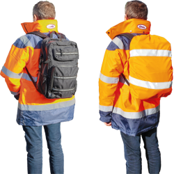 Housse de protection haute visibilité pour sac à dos