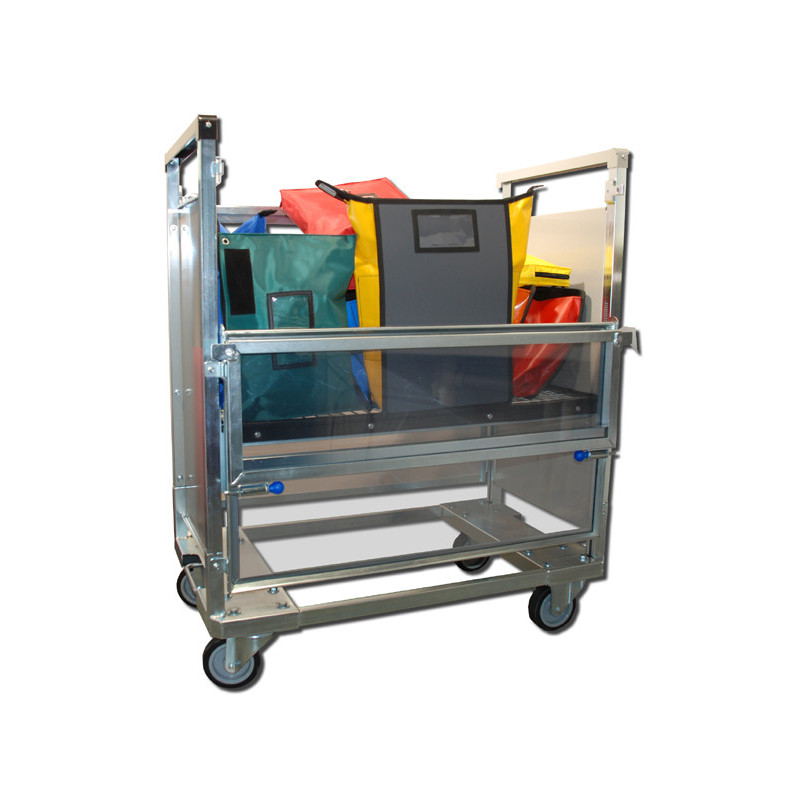 Chariots manutention à fond auto-élévateur