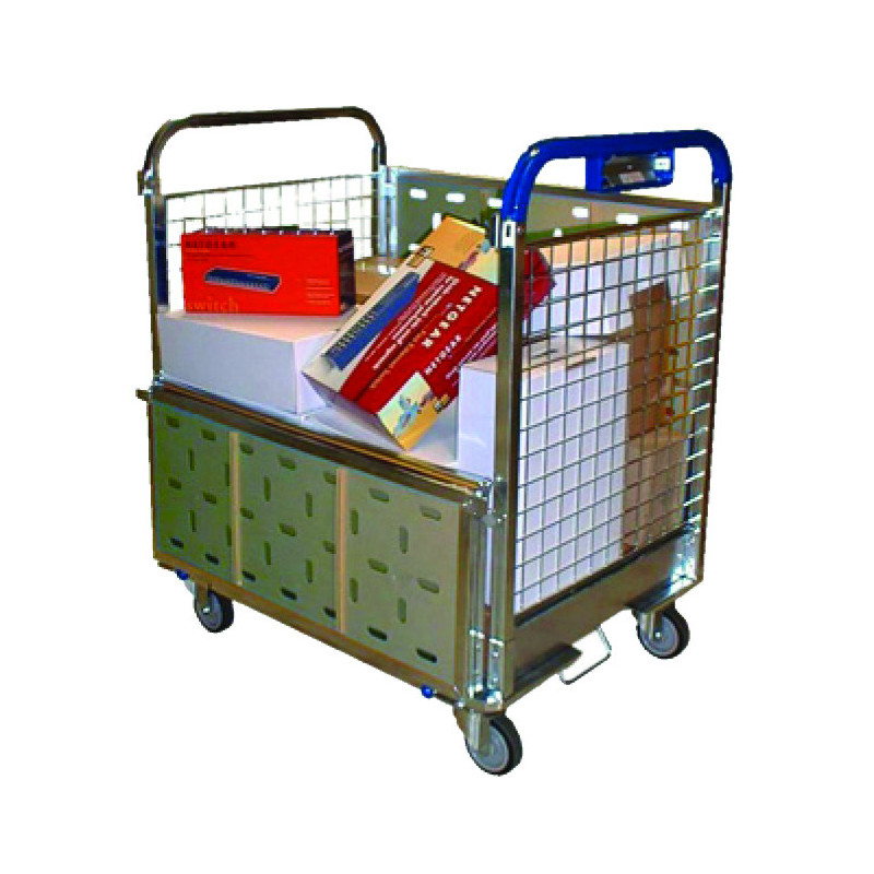 Chariots manutention à fond auto-élévateur