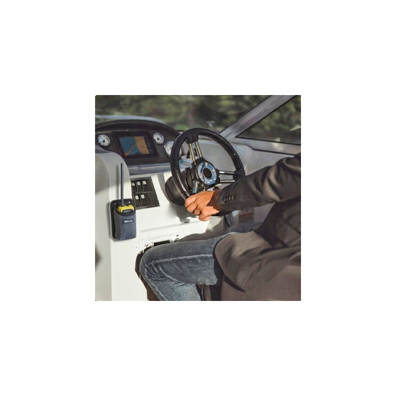 Handheld VHF Holder | No-Drill Marine Radio Mount | Outils Océans