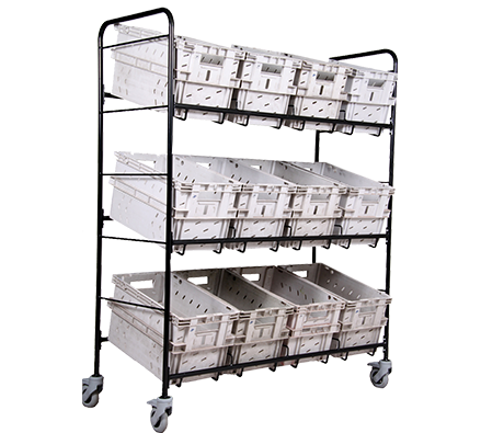 Chariot 12 Bacs Postaux 6336