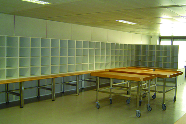 Table Pre Tri à Ridelles