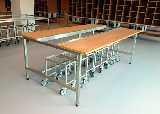 Table Pré Tri Entonnoir