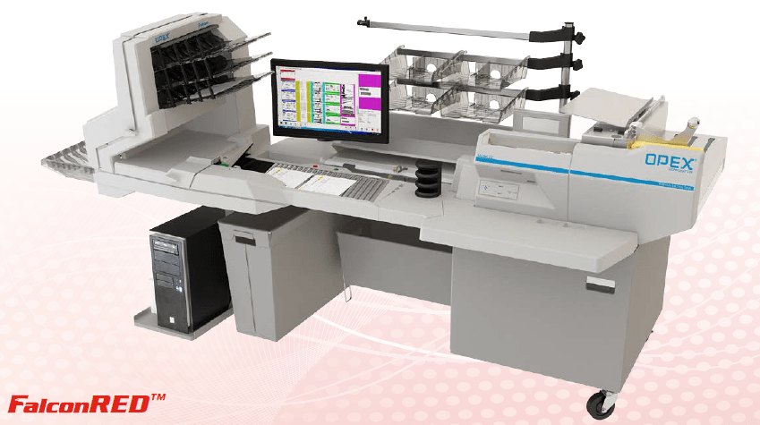 Plateforme de numérisation Falcon RED, Numérisation, dématérialisation, courrier, scanner