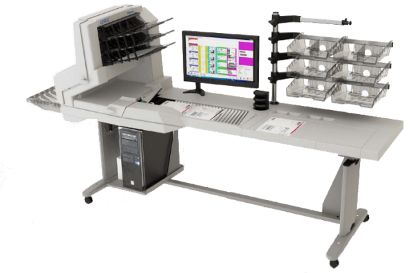 Station de dématérialisation Falcon, numérisation, scanner, courrier